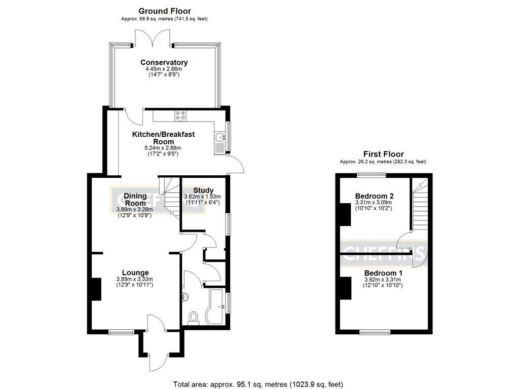 5, The Cotes, Soham floorplan