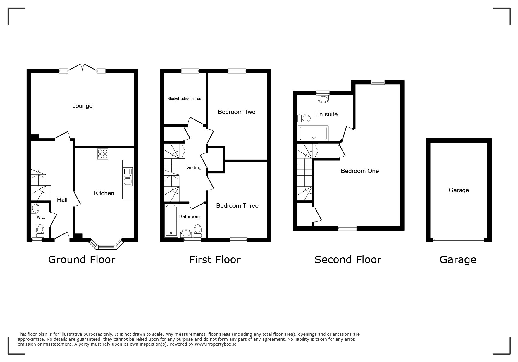55, Sentinel Close, Worcestershire floorplan