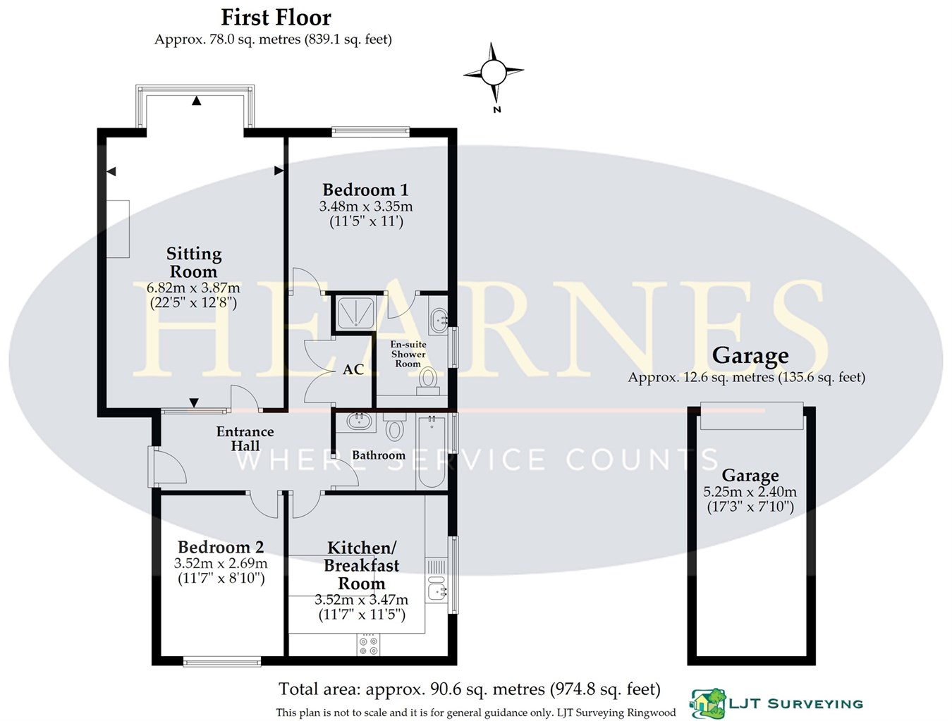 Dean Park Road, Dorset, Dean Park, Bournemouth BH1, 2 bedroom flat for