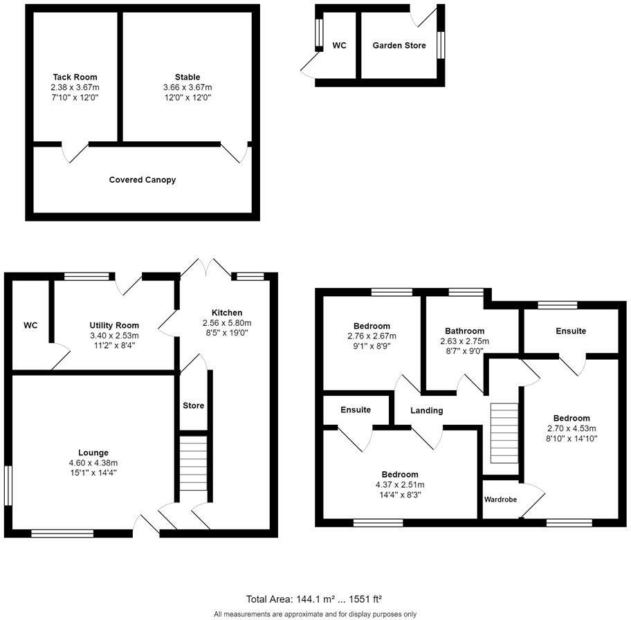 Bank Bridge House, Bank Bridge, Tarleton floorplan