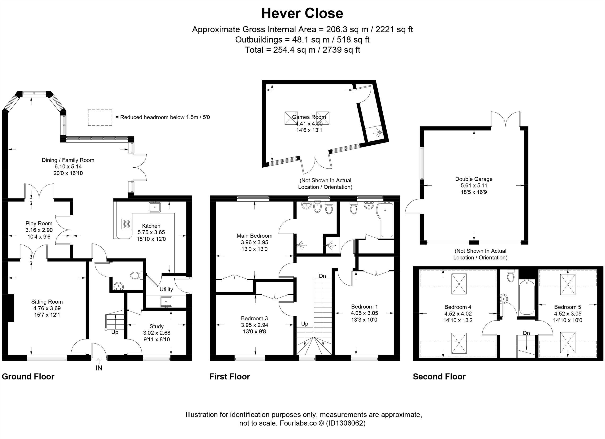 9, Hever Close, Leighton Buzzard floorplan