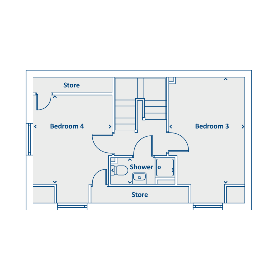 Plot 4, Welsh Road, Garden City, Deeside floorplan