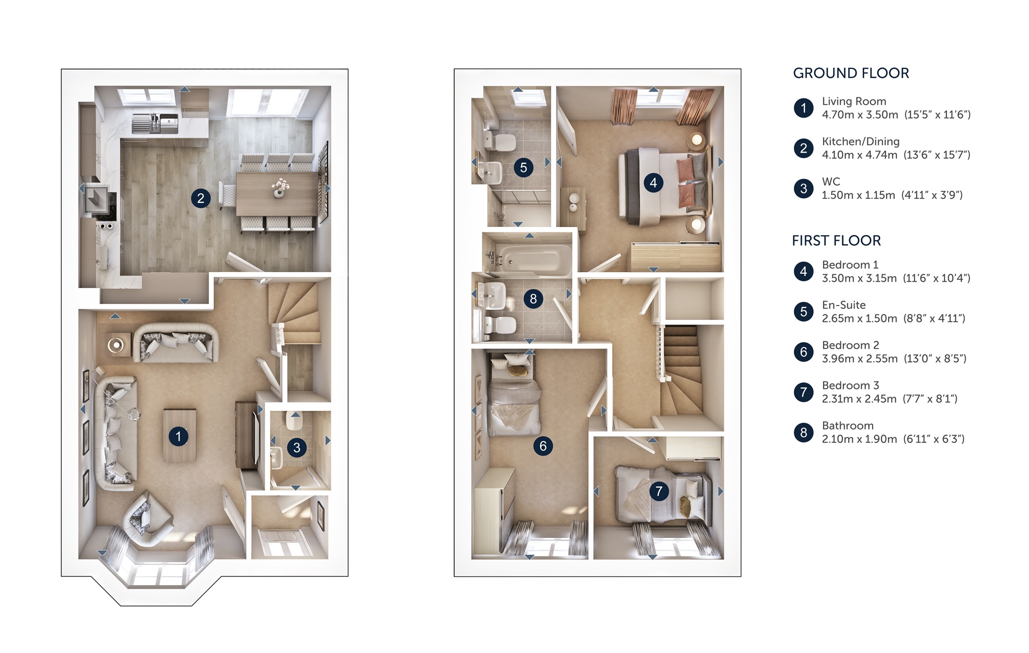 Plot 42, Heritage Walk, Severn,, Beech Road, Telford floorplan