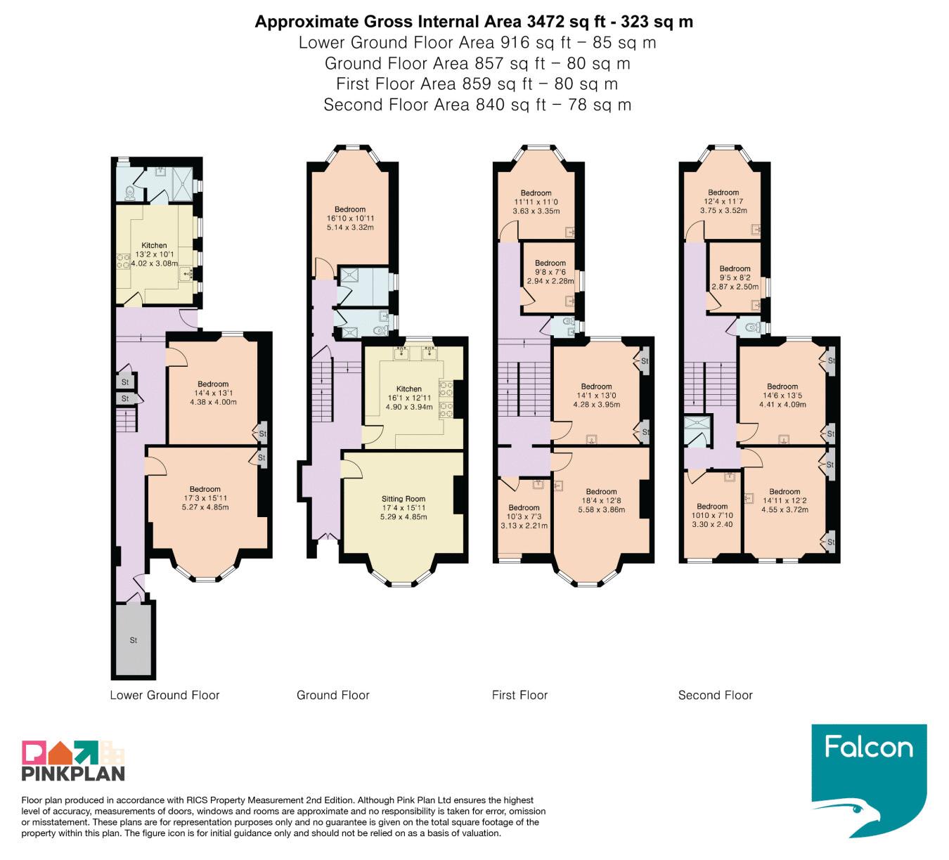19, Sutherland Road, Plymouth floorplan