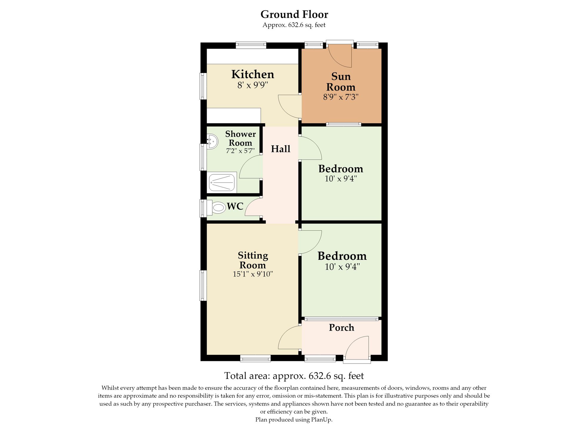 2 Ambleside Abbotts Way Bush Estate, Norwich floorplan