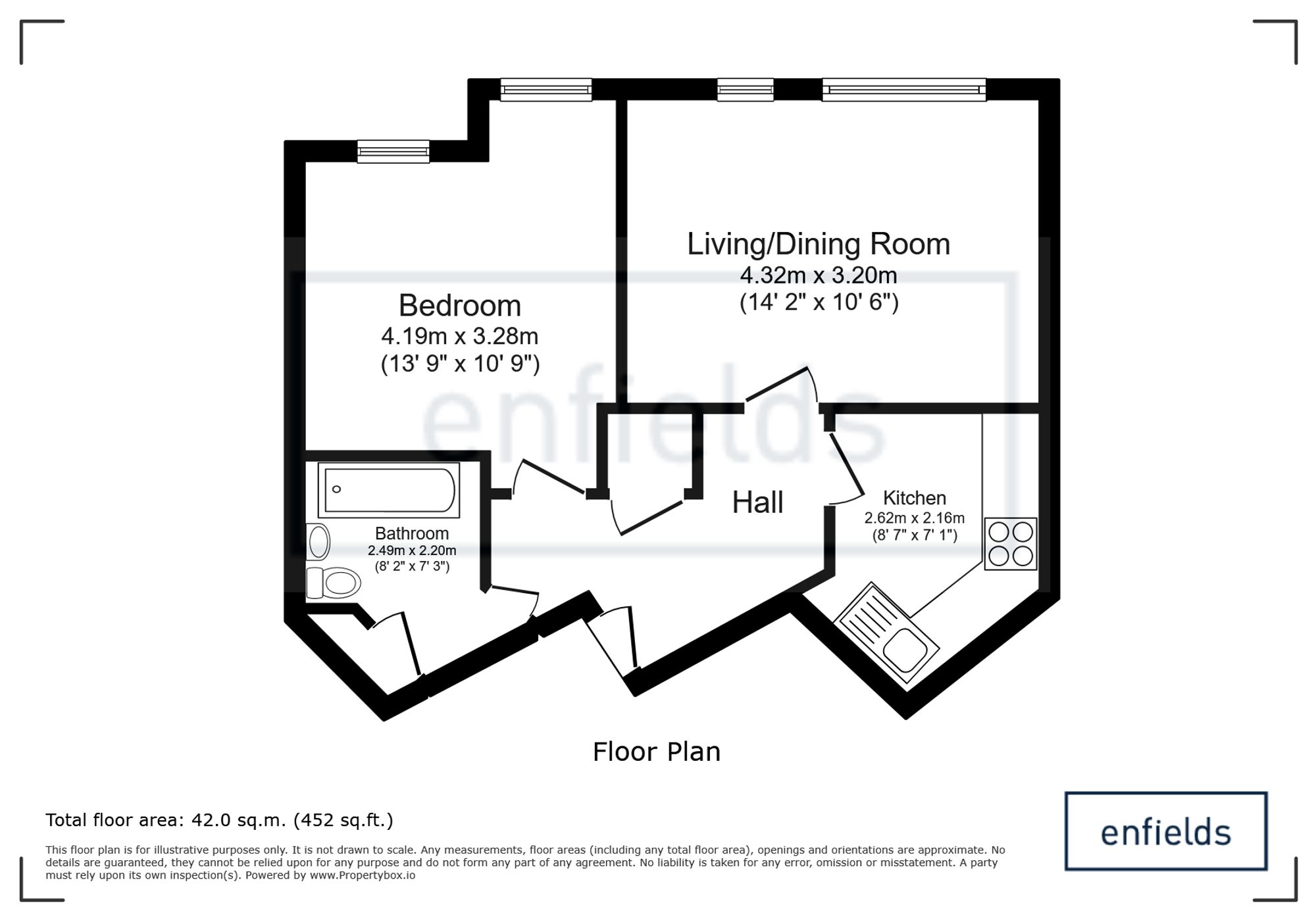 69 Hoddinott Road, Eastleigh floorplan