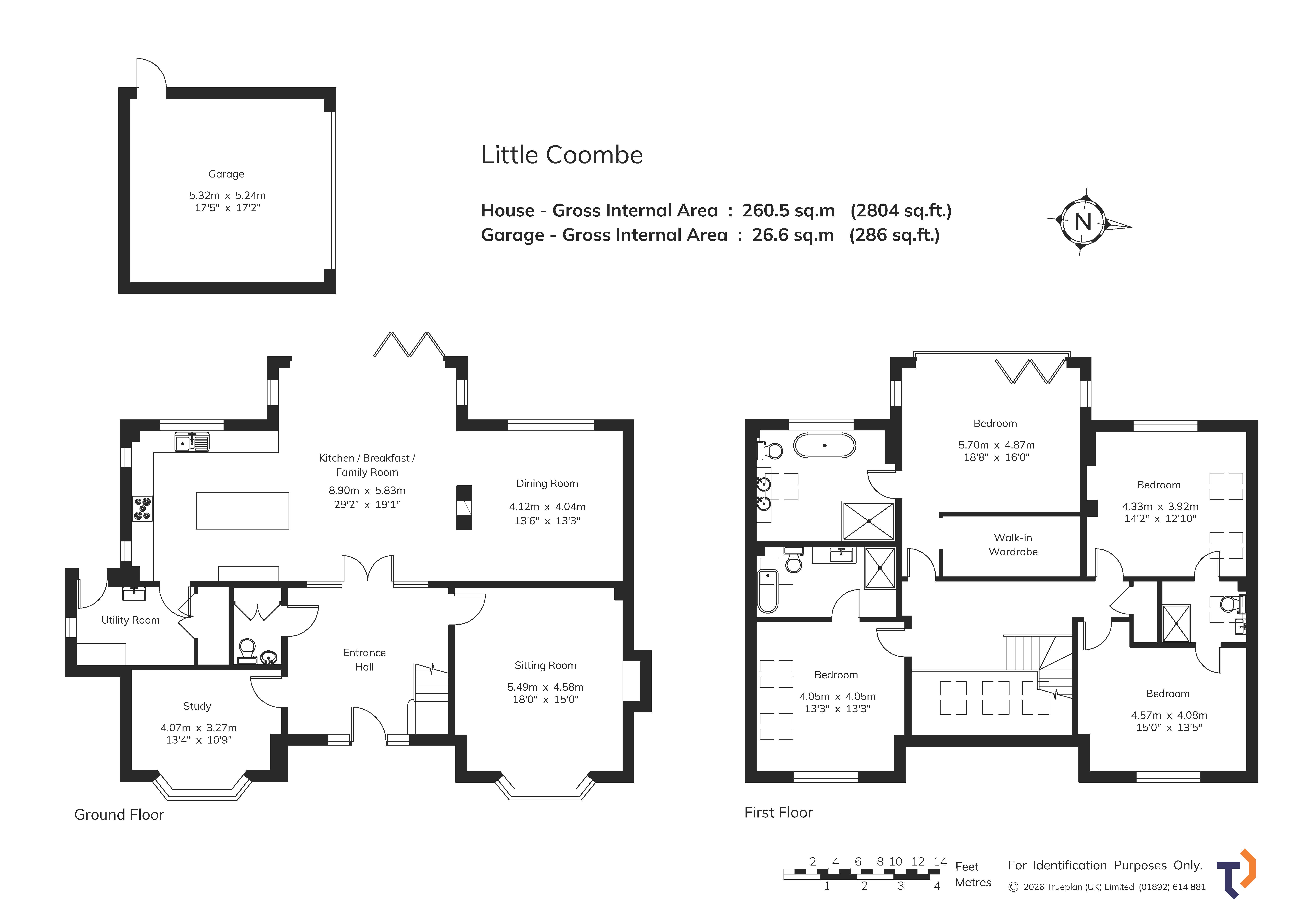 Little Coombe,, Shoreham Road, Kent floorplan