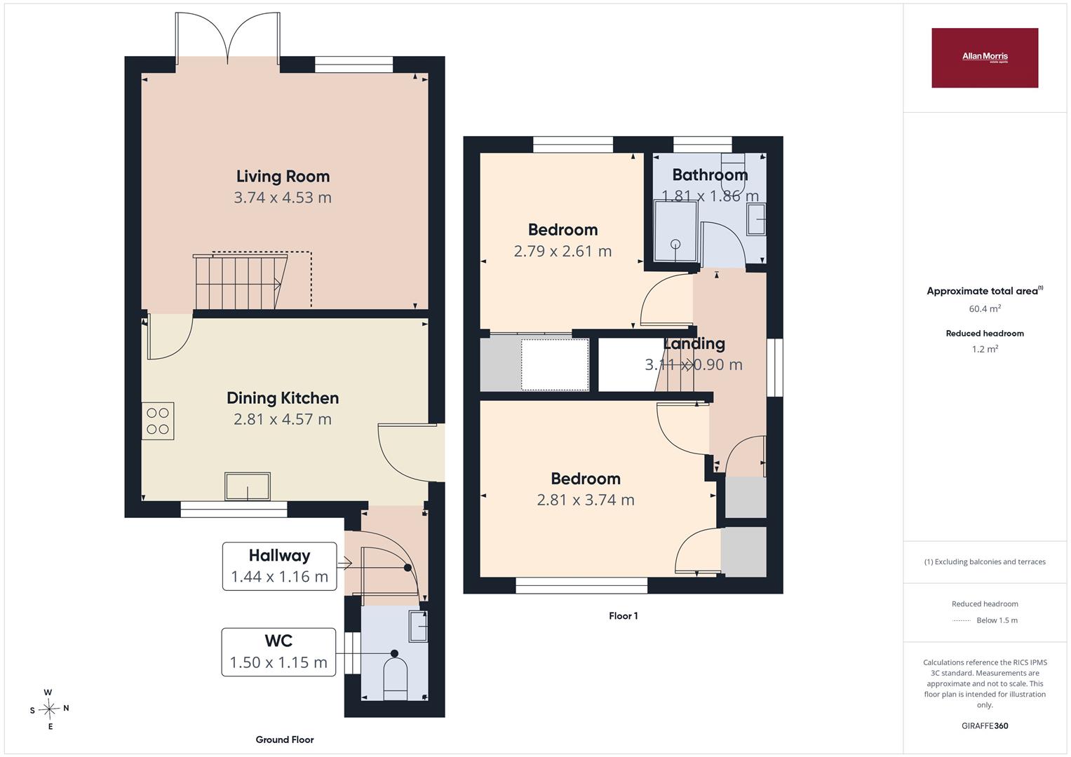 4, Mayfair Close, Malvern floorplan