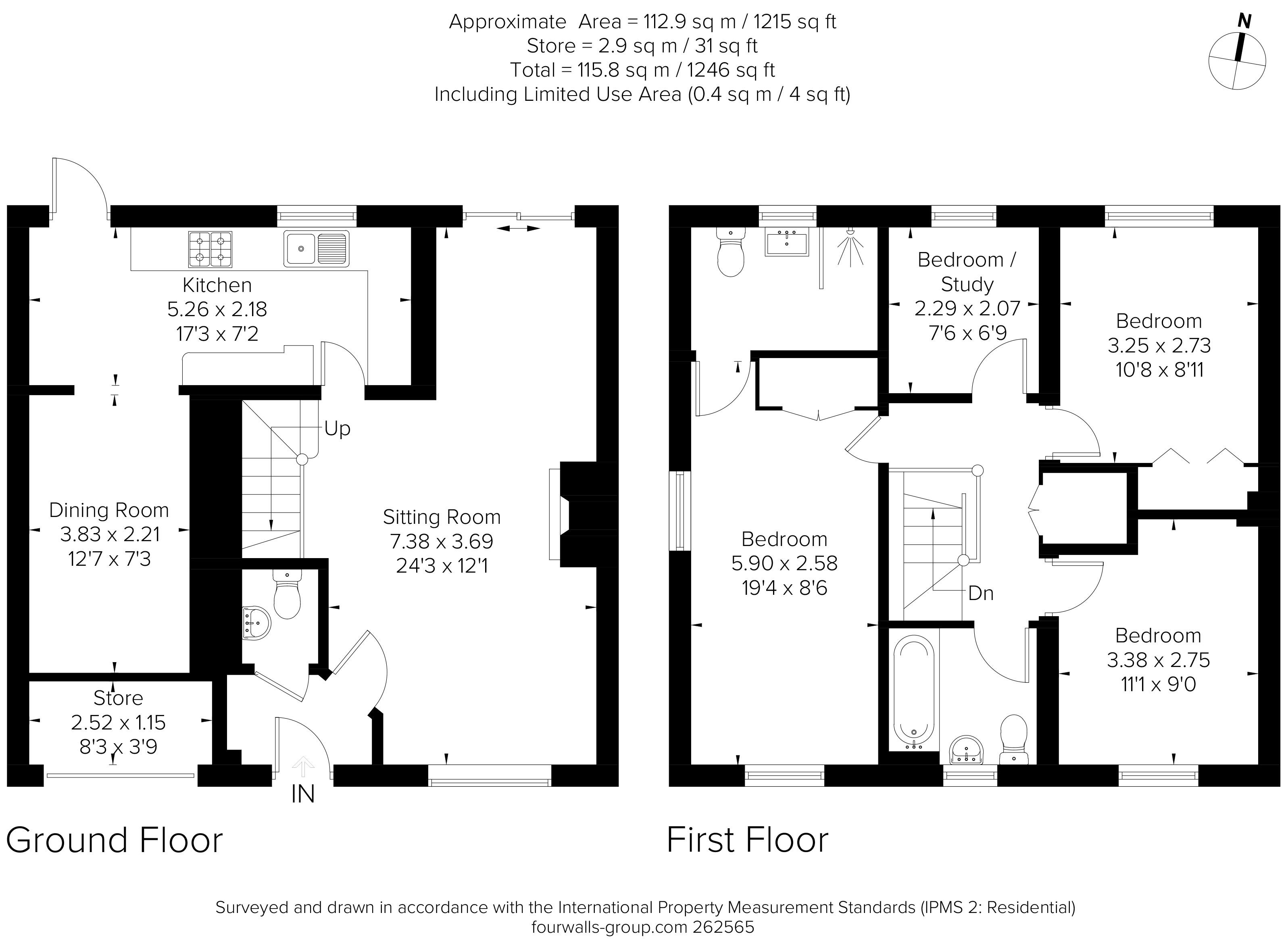 8, Callender Walk, Cuckfield floorplan