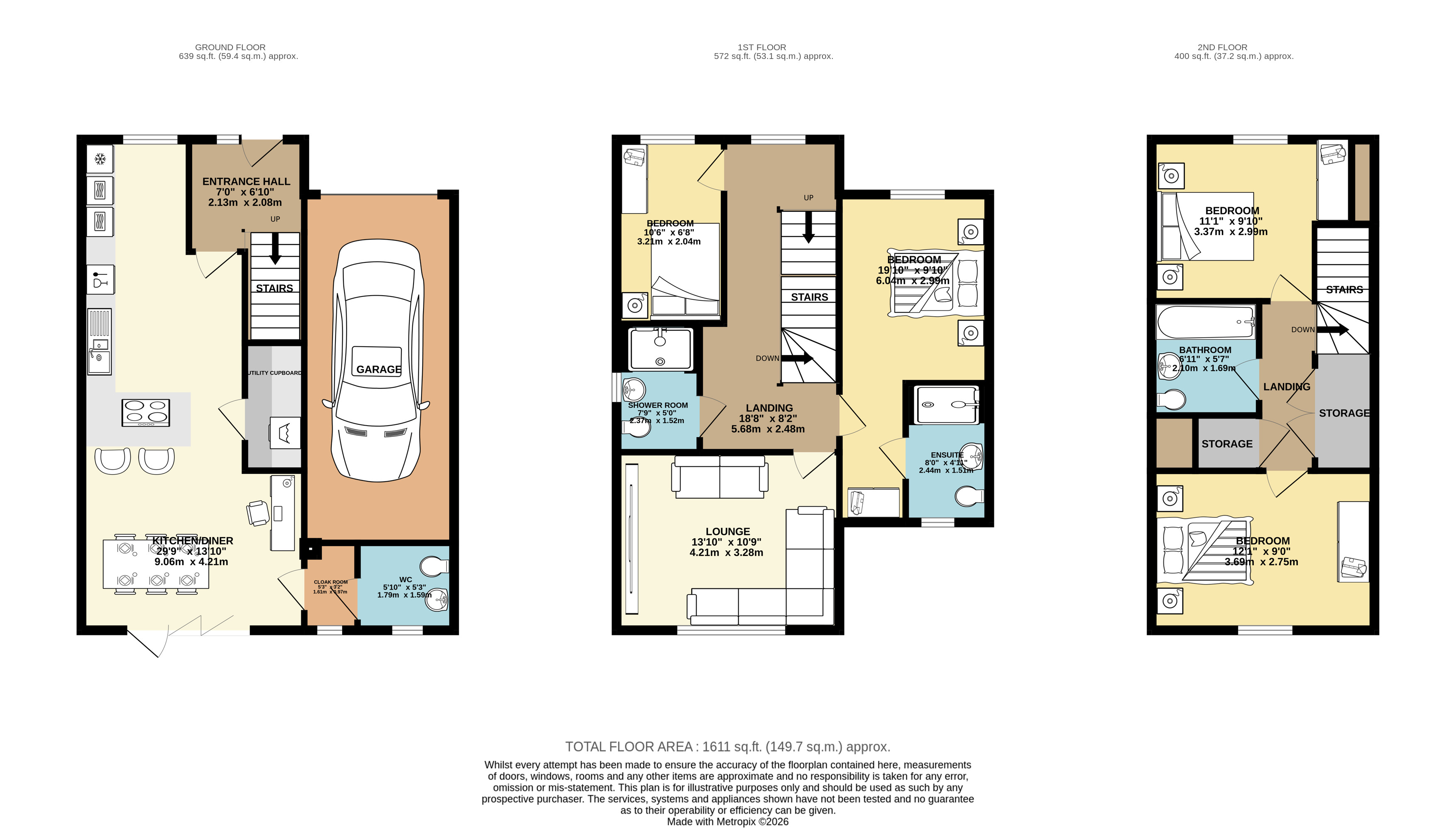 New Hills Road, Doncaster floorplan