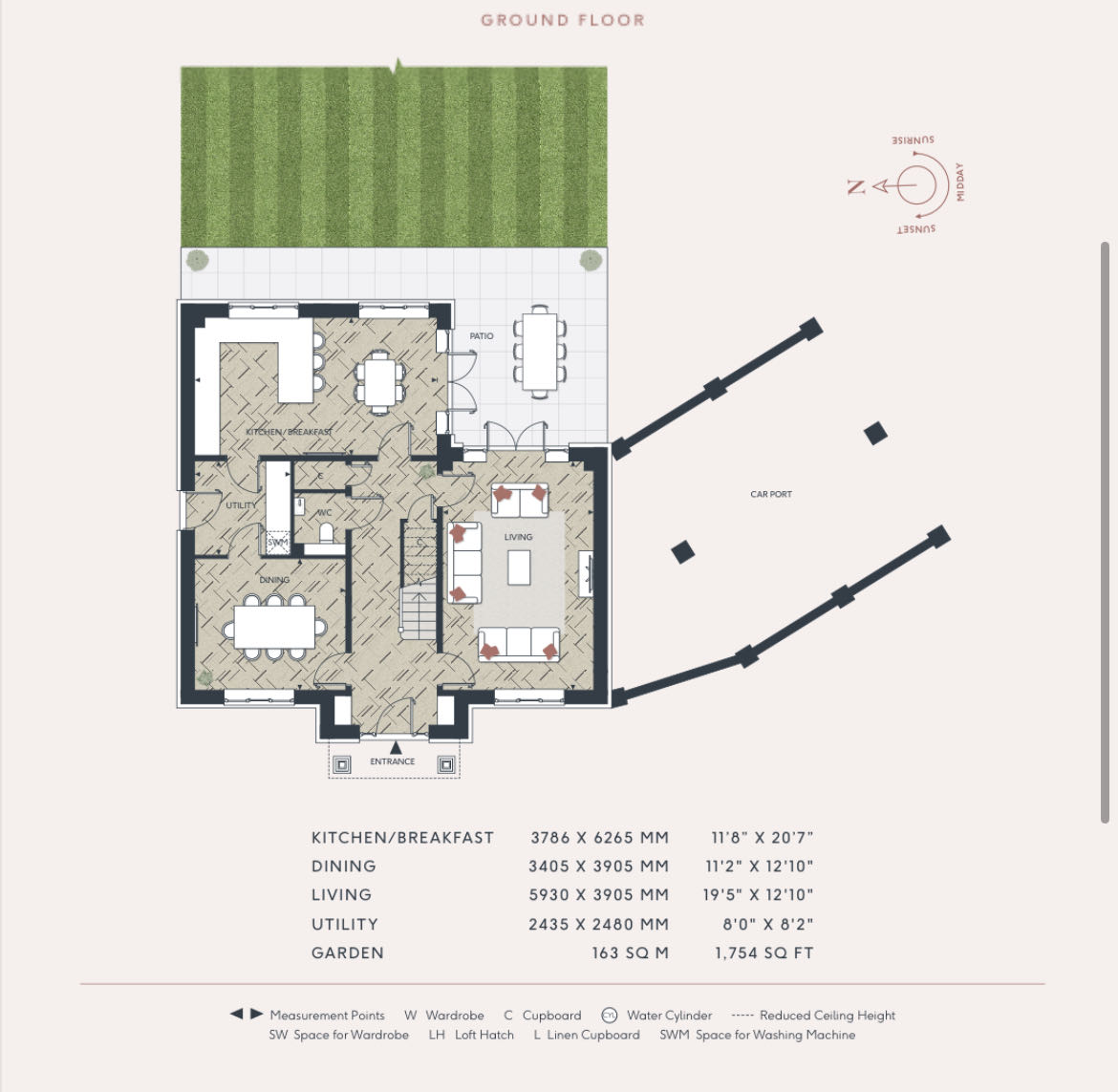 Berkeley , Tonbridge floorplan