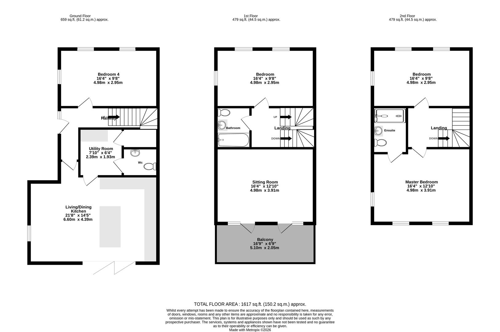 46, Joseph Terry Grove, York floorplan
