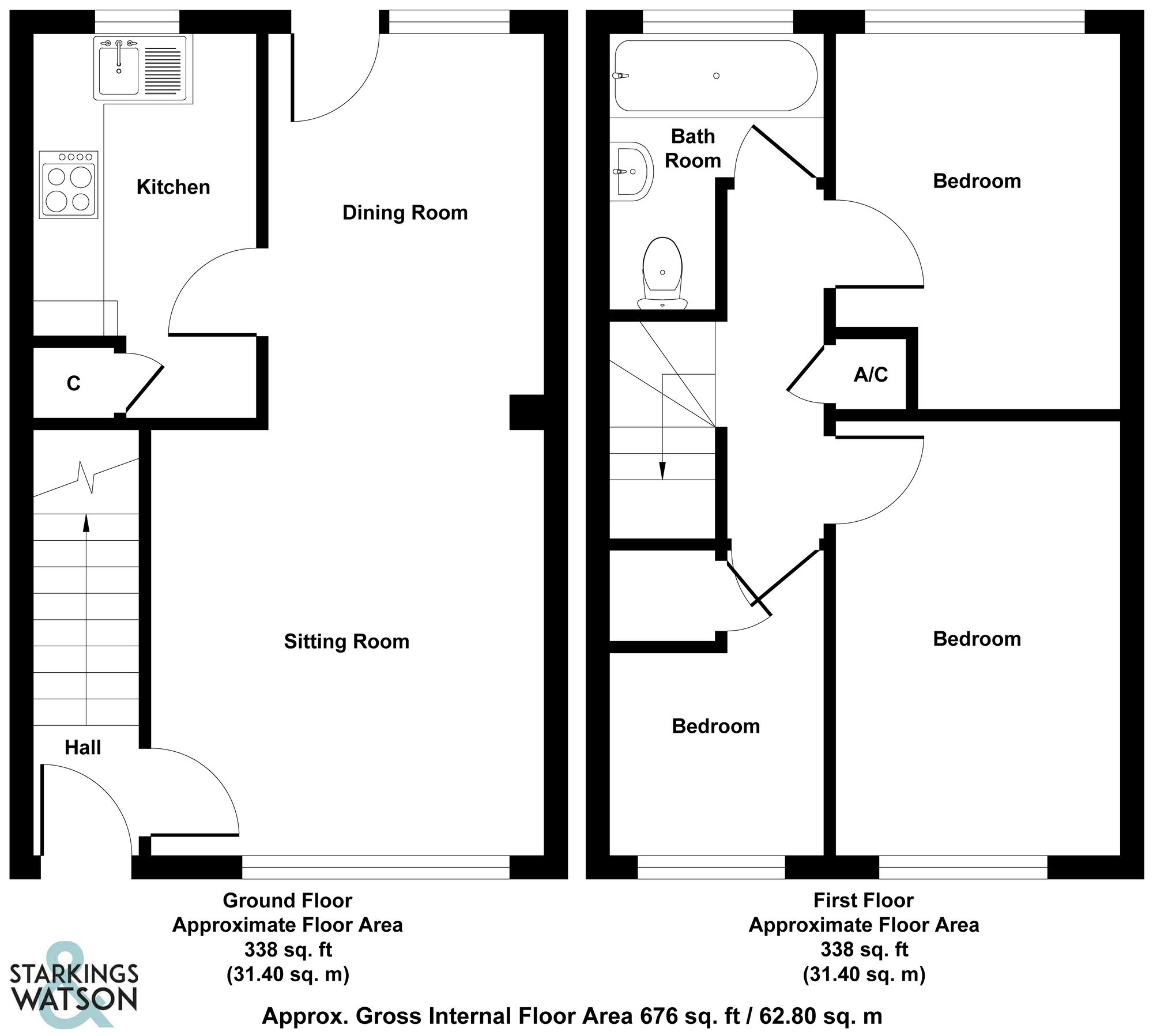 8 Bishop Rise, Norwich floorplan