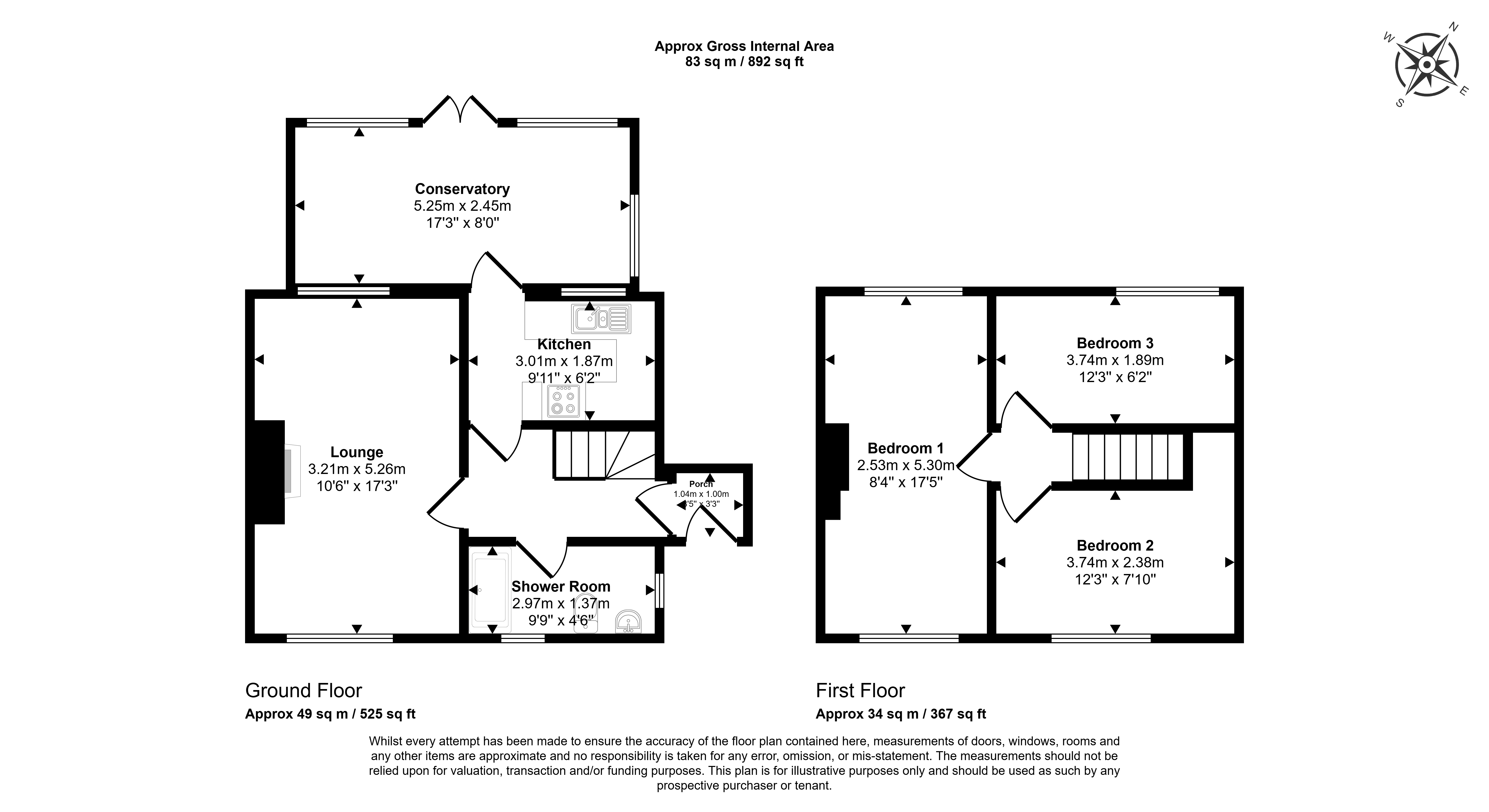 6, Kings Road, Stoke Sub Hamdon floorplan