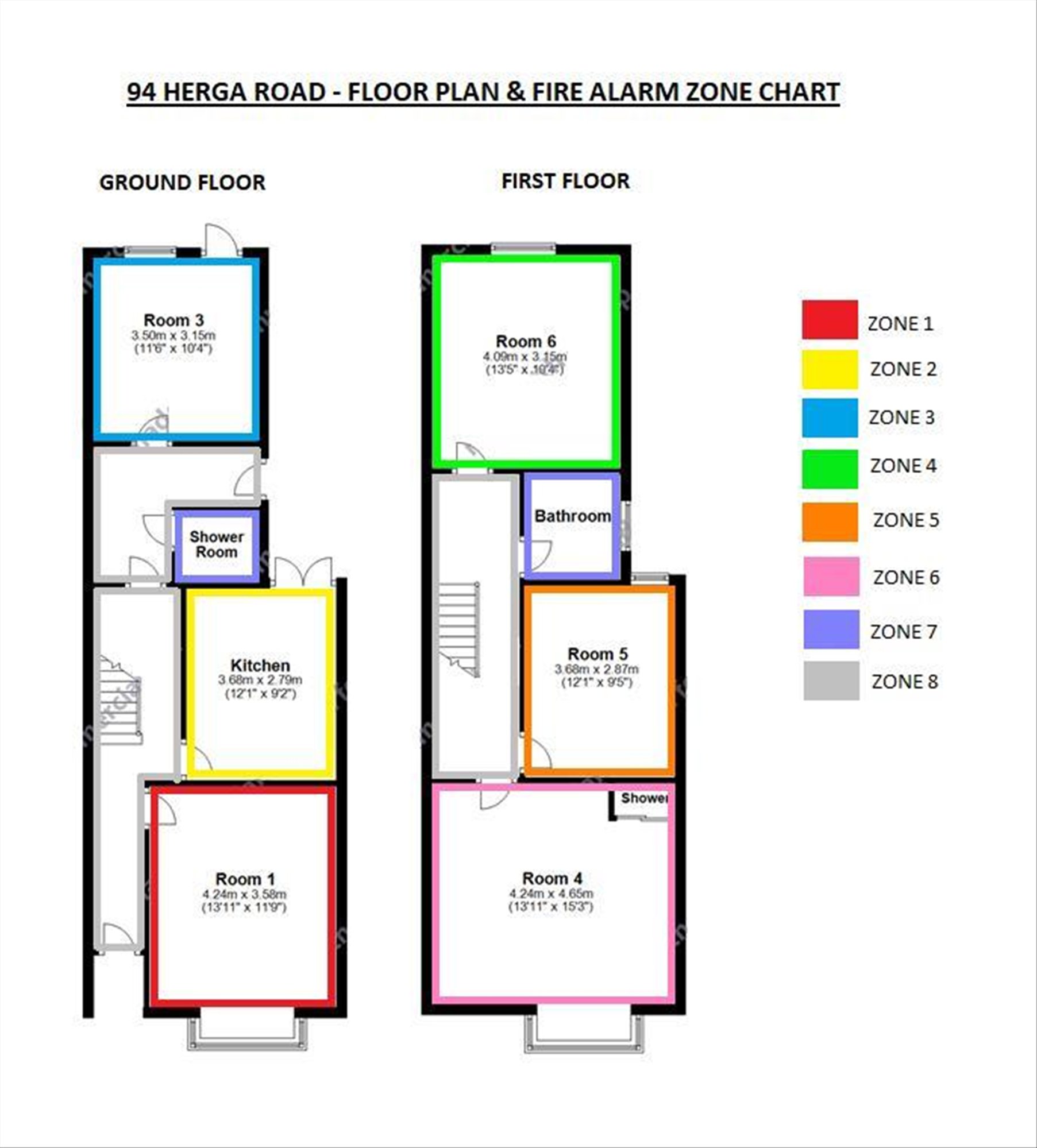 Flat 4, 94, Herga Road, Wealdstone floorplan