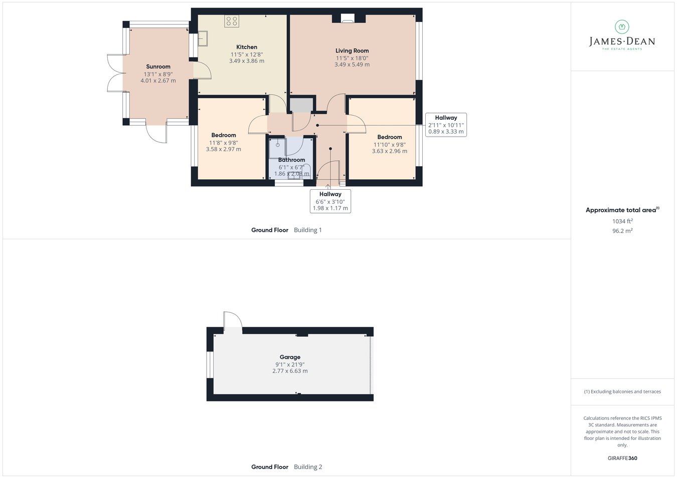 3, Arundel Close, Ross-on-Wye floorplan