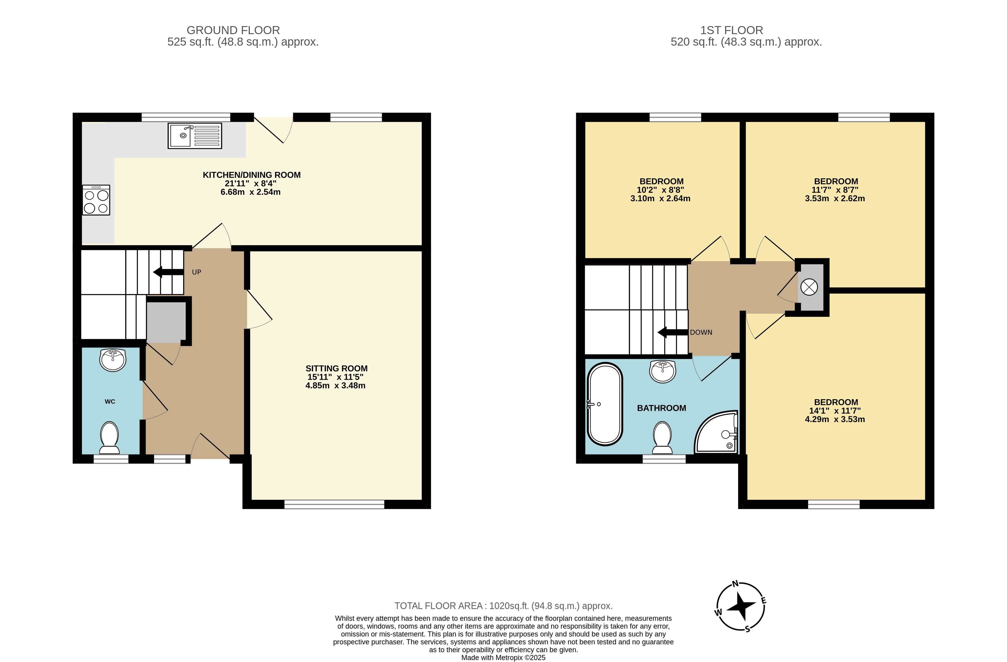 22, The Close, Bough Beech floorplan