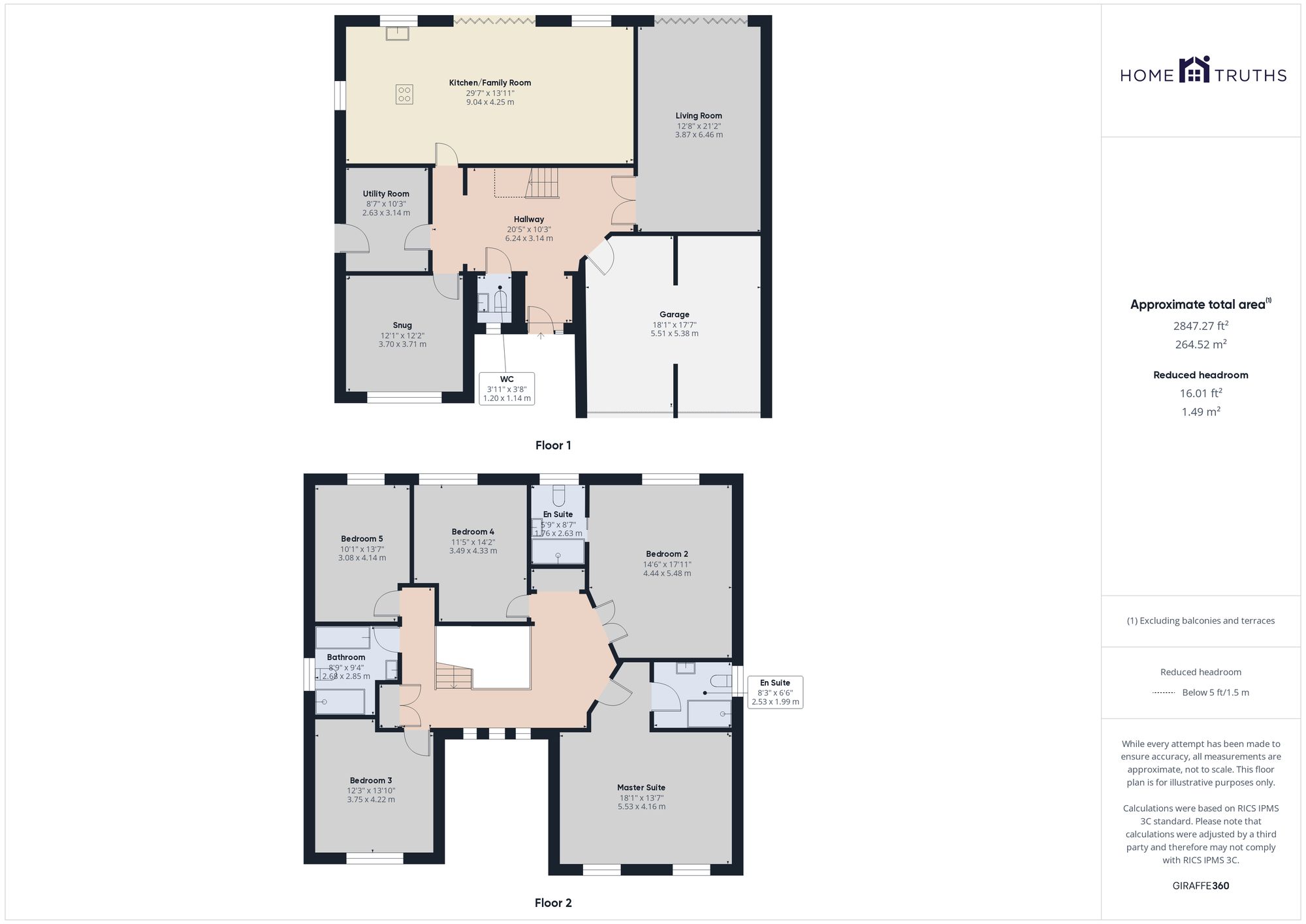 10 Armetriding Reaches, Chorley floorplan