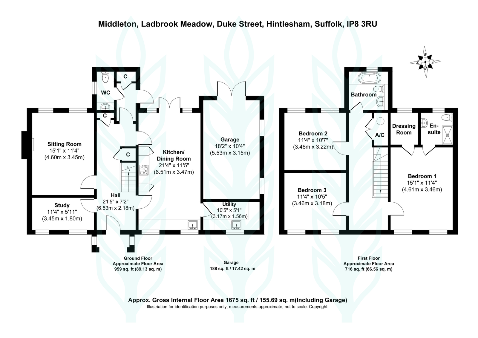 Middleton, Duke Street, Hintlesham floorplan