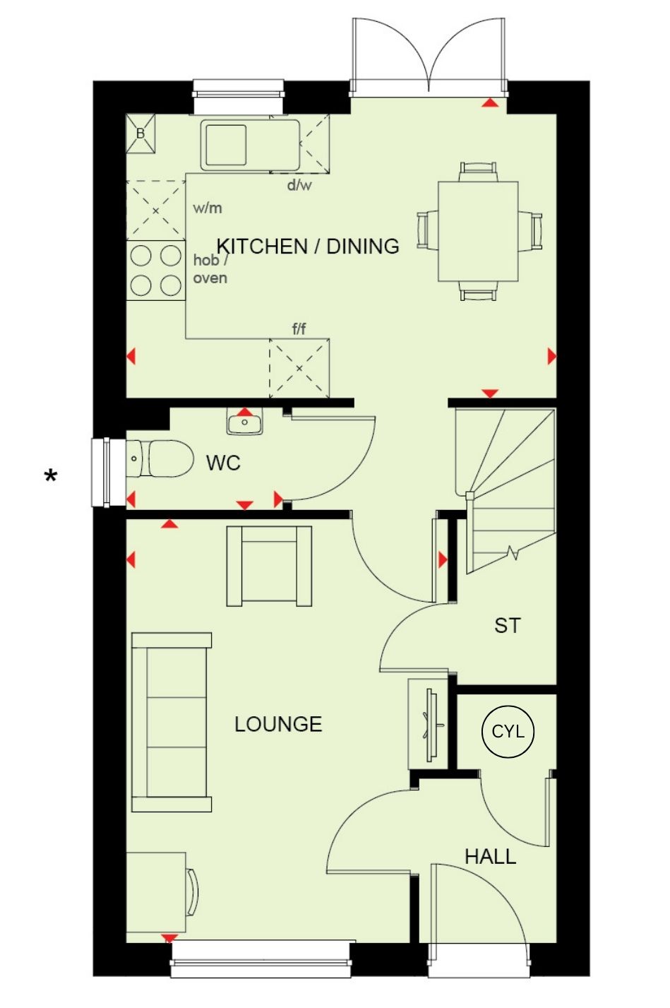 HA02144, Ixworth Road, Thurston, Bury St Edmunds floorplan