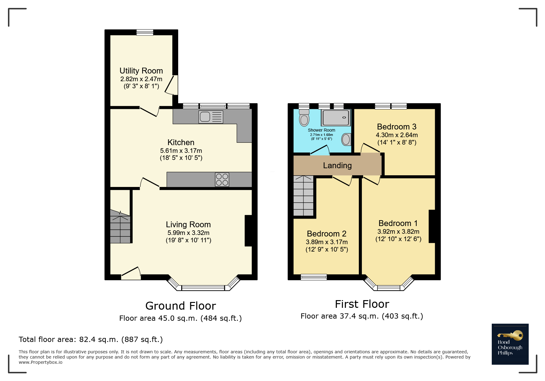 12, Tomouth Crescent, Bideford floorplan