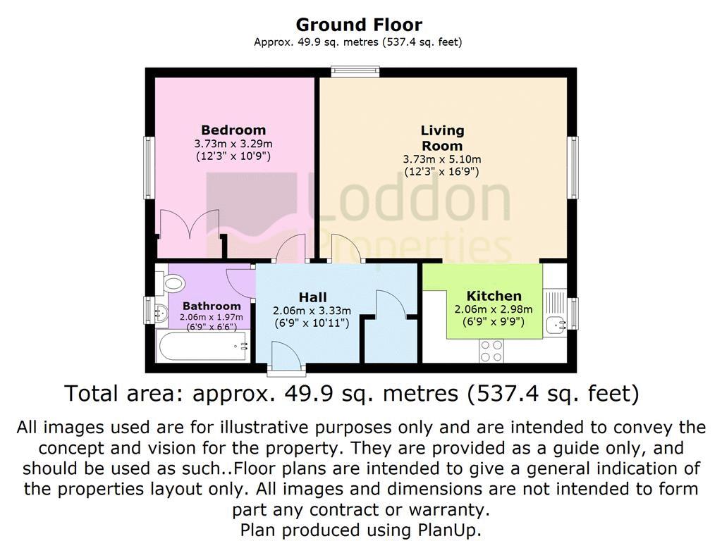 1 Bedrooms Flat for sale in Clanville Rise, Sherfield-On-Loddon, Hook RG27