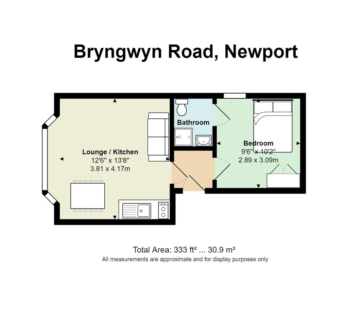 1 Bedrooms Flat to rent in Bryngwyn Road, Newport NP20