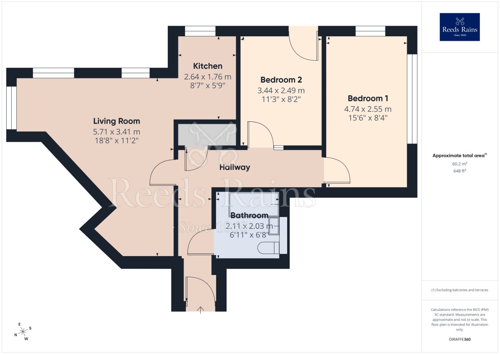 Ducie Street, Manchester floorplan