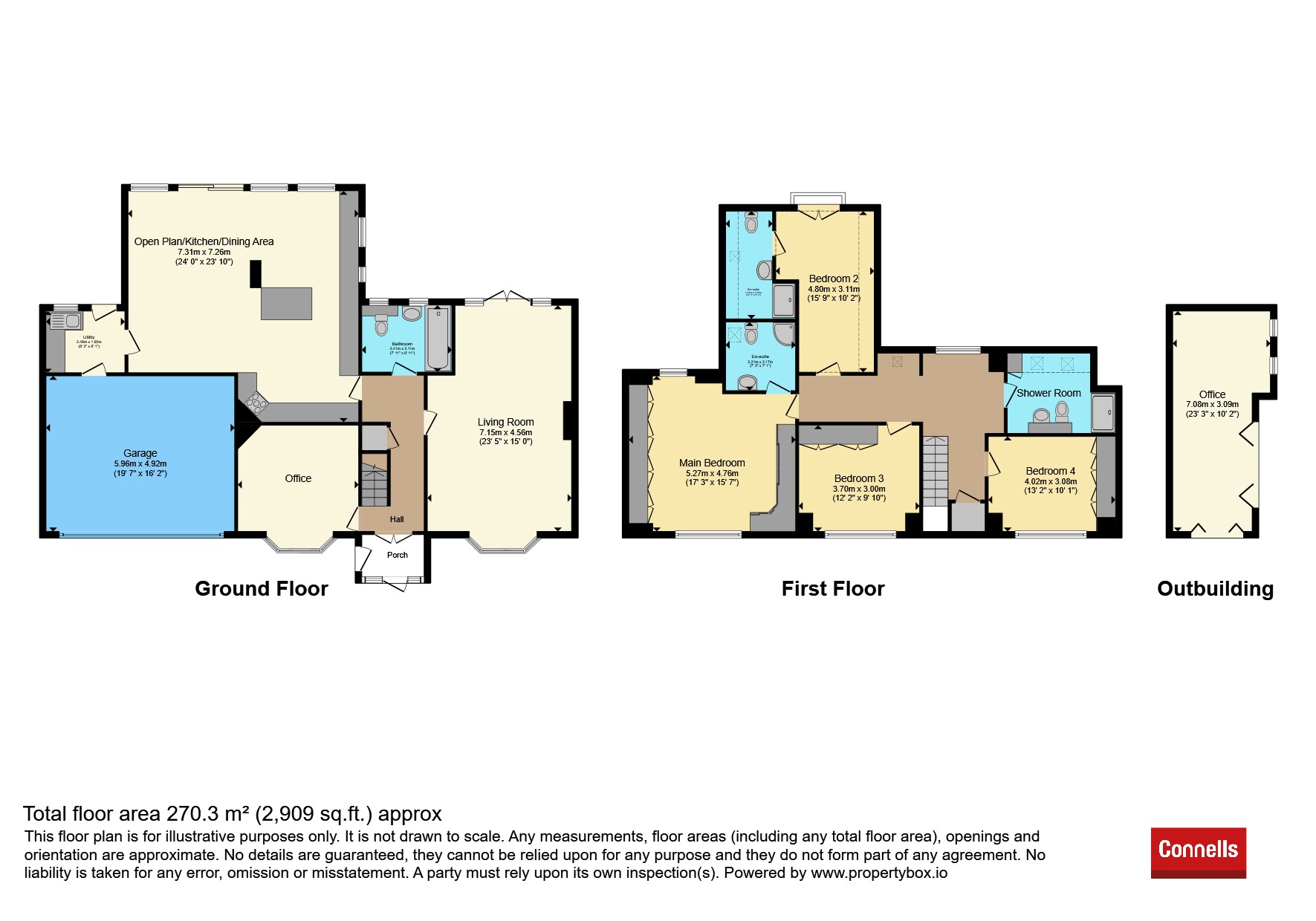 Four Winds, Lea Road, Stafford floorplan