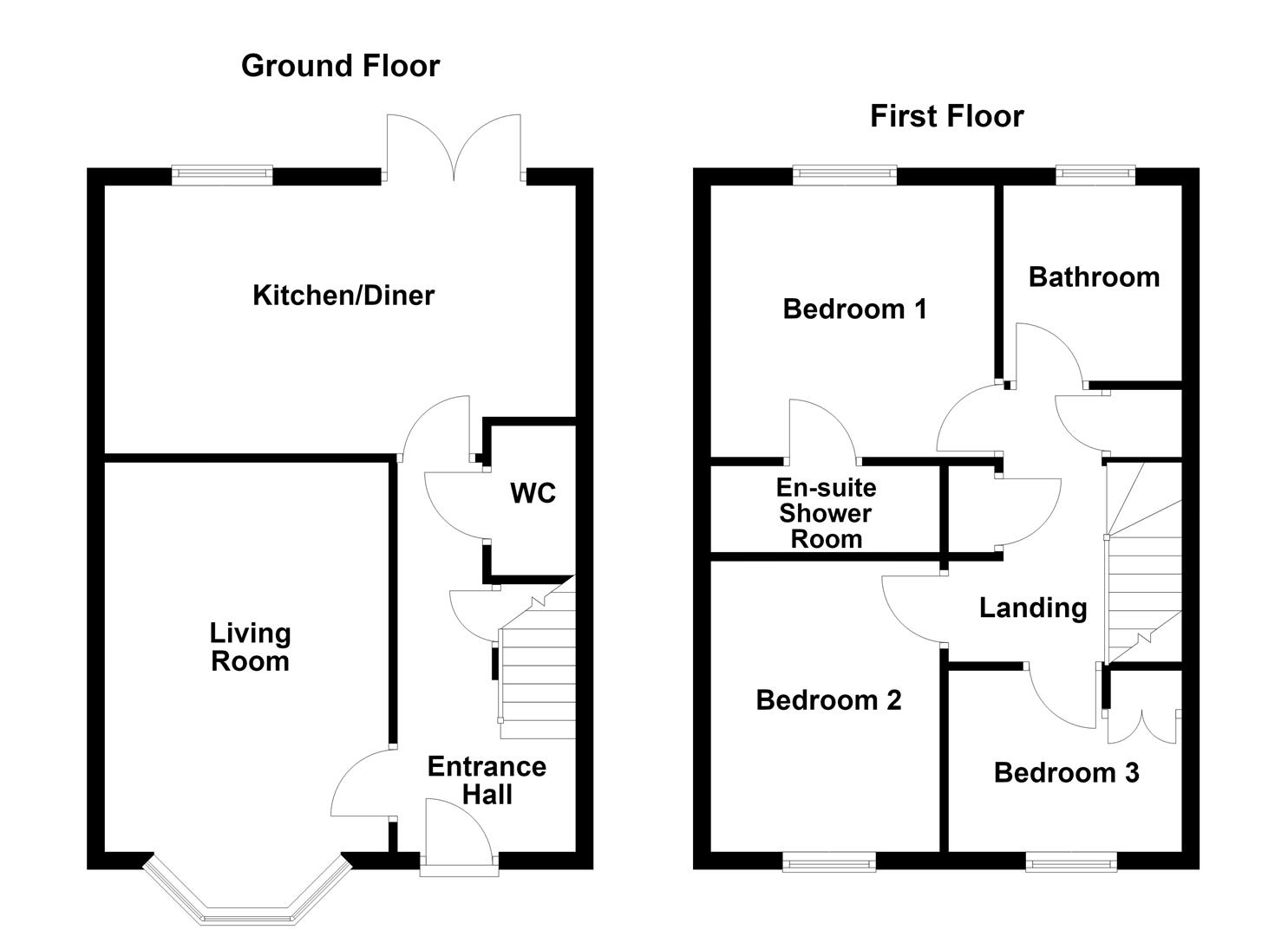 8, Summer Drive, Wakefield floorplan