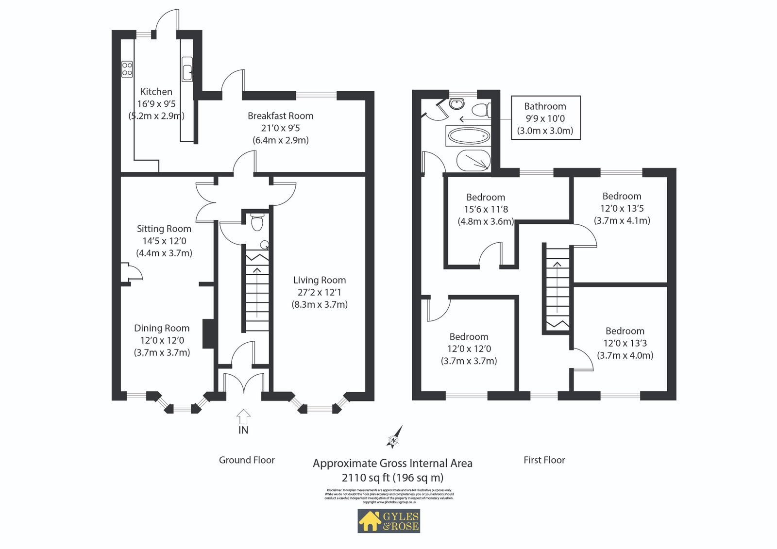 May Villa, Thorpe Road, Clacton-On-Sea floorplan