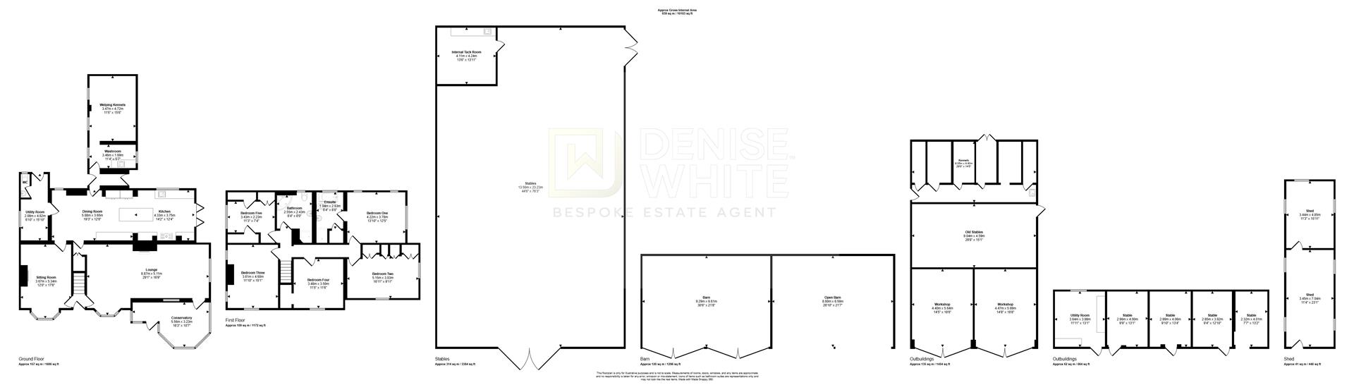 Tunstall Sytch Farm, Dilhorne Road, Staffordshire floorplan
