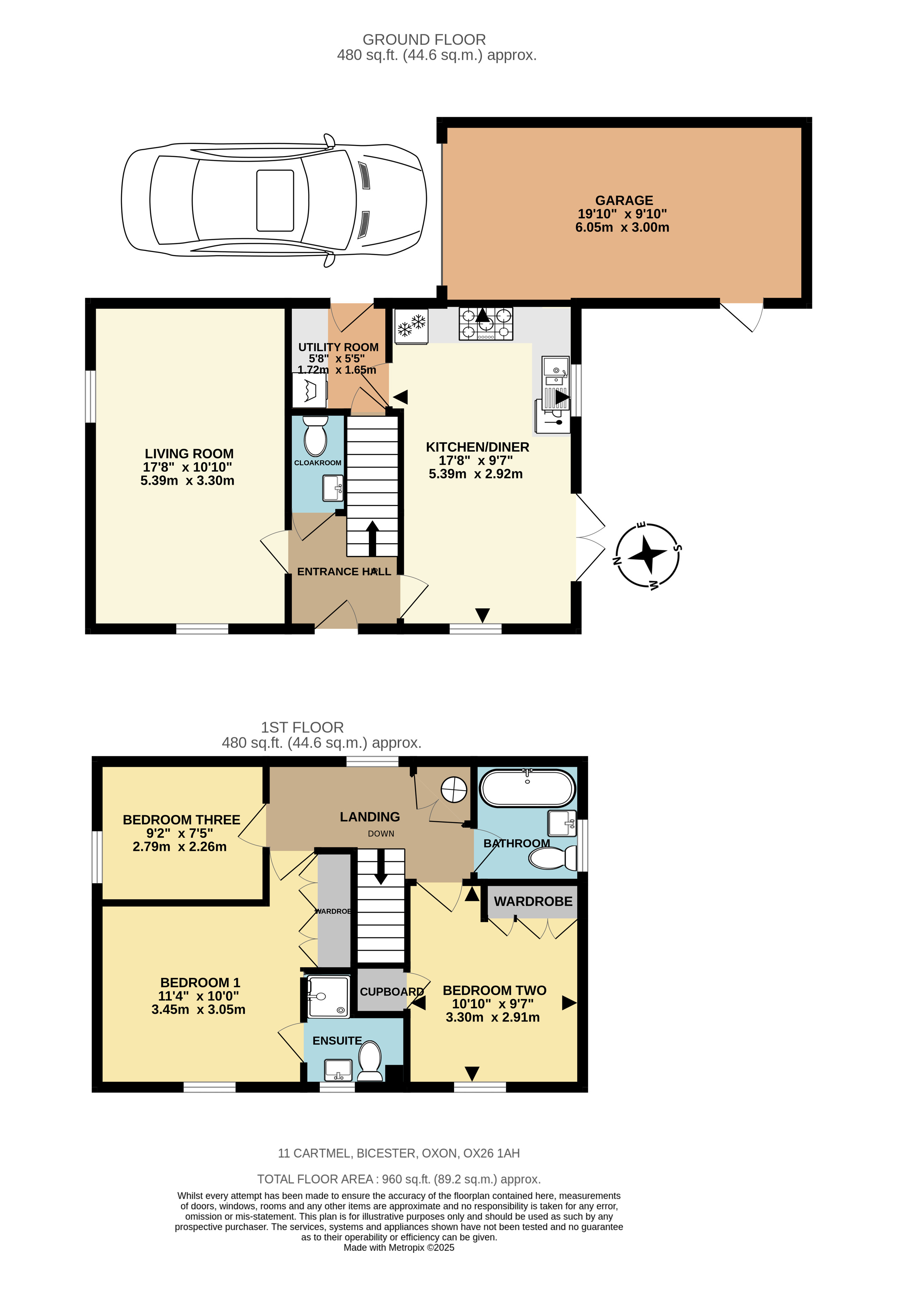 11, Cartmel, Bicester floorplan