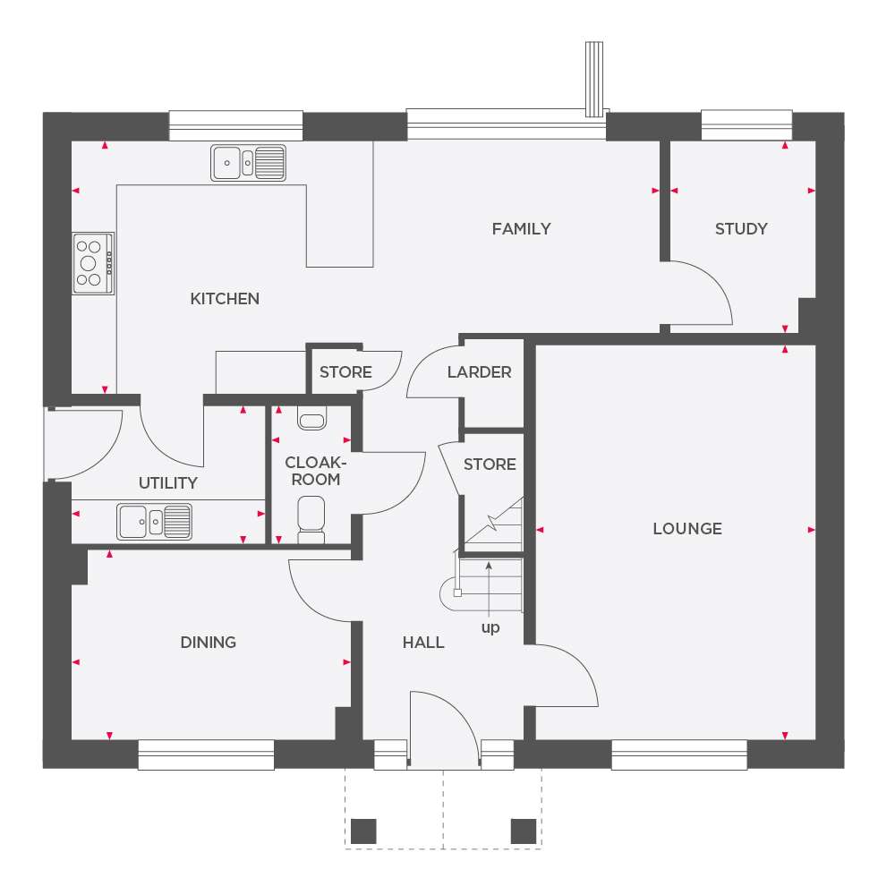 1, Garstang Road, Barton floorplan