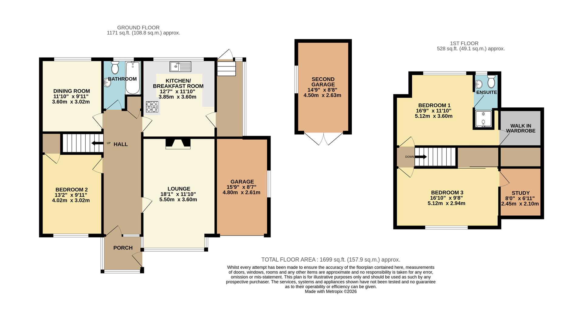 Greenover Close, Brixham floorplan