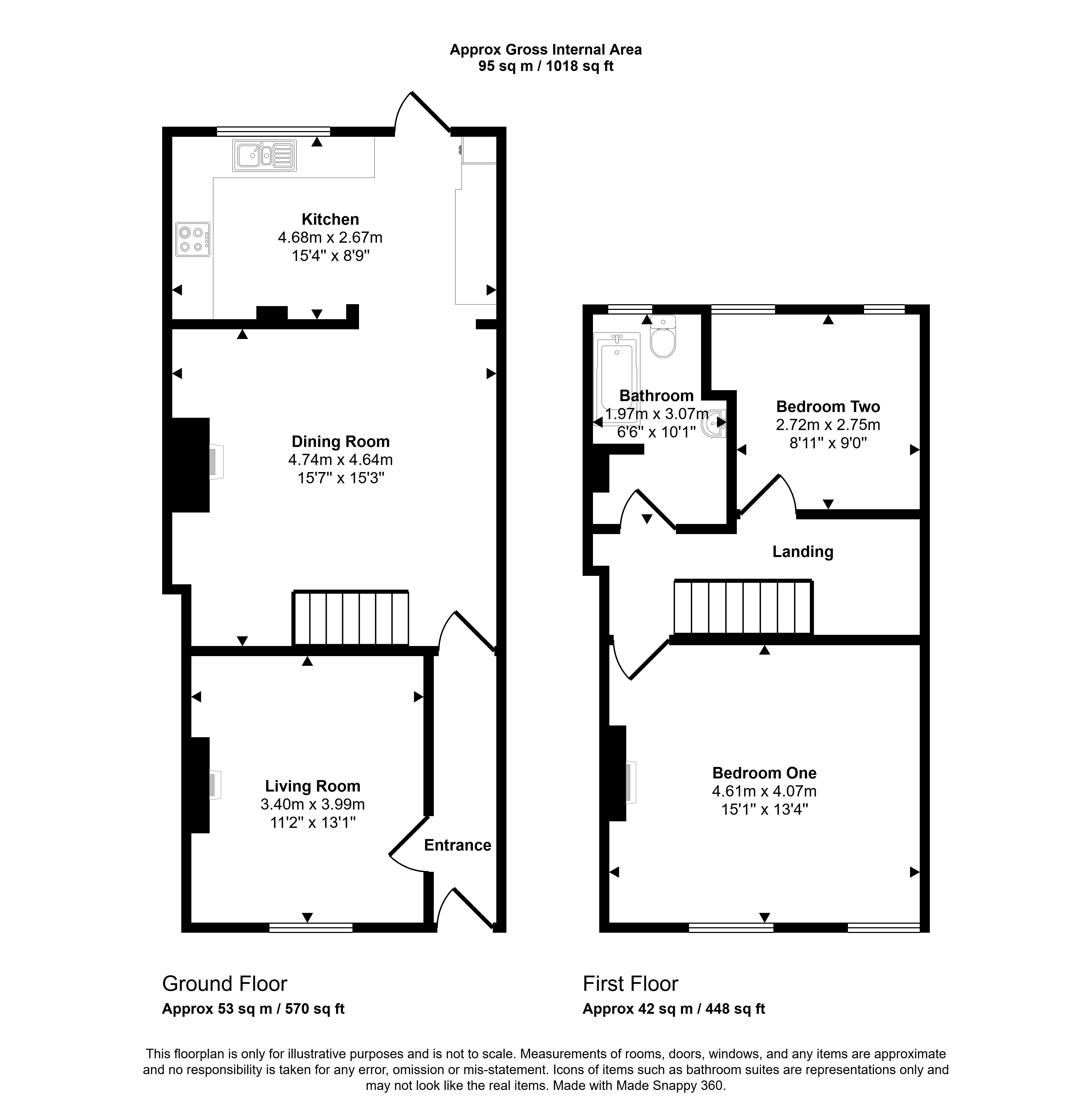119, The Midlands, Trowbridge floorplan