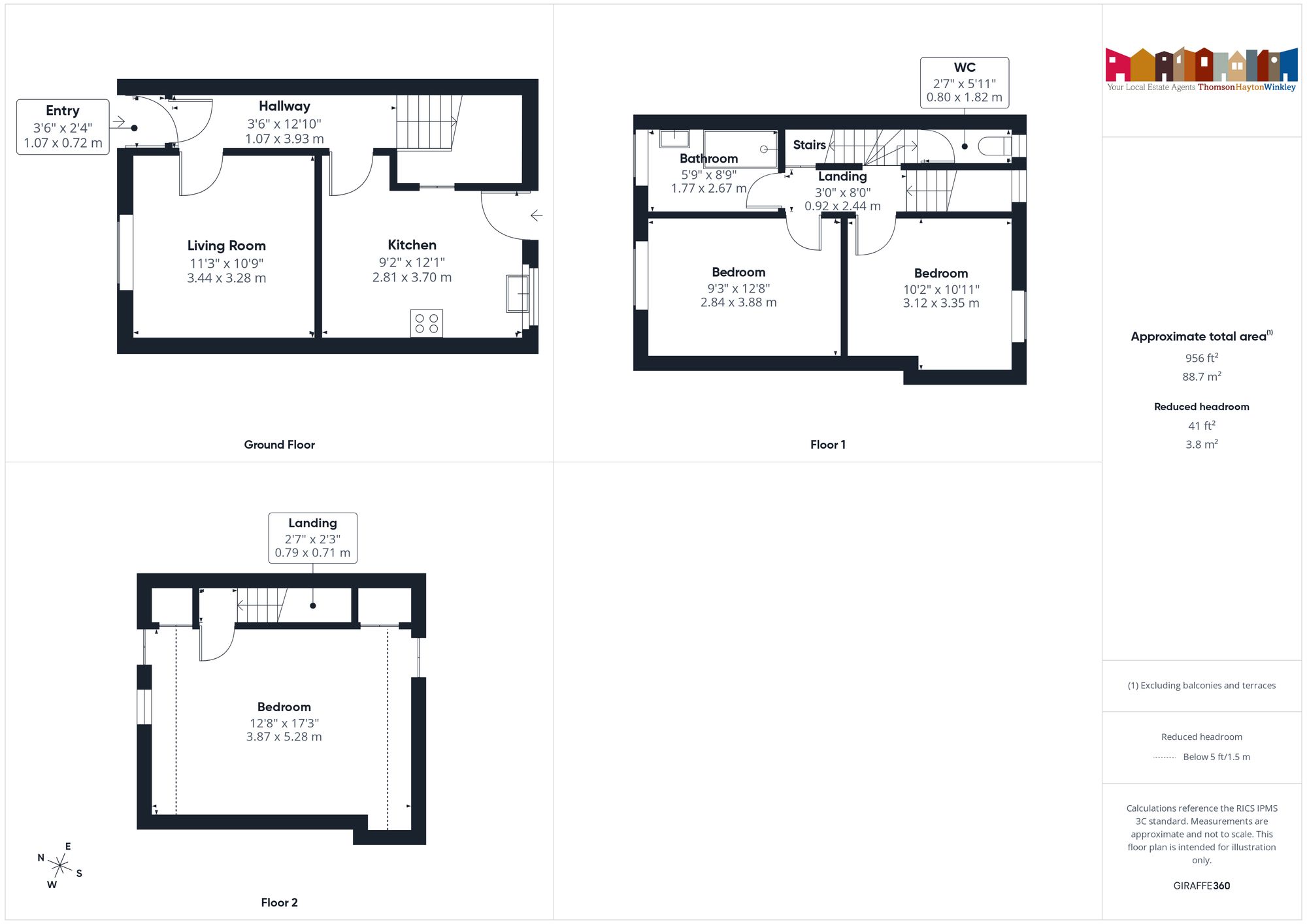 5 Elim Grove, Windermere floorplan