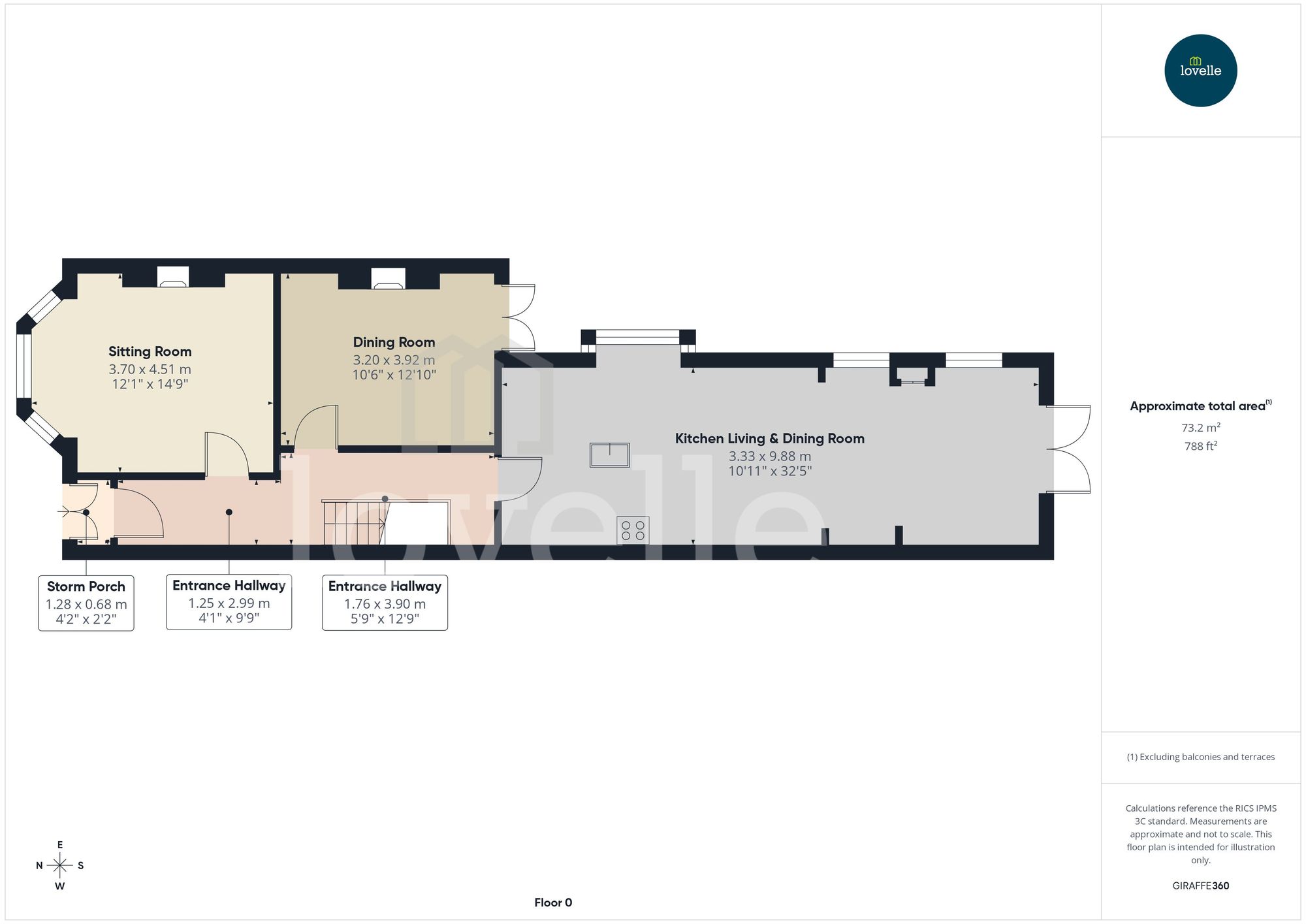 119 Marlborough Avenue Princes Avenue, Hull floorplan