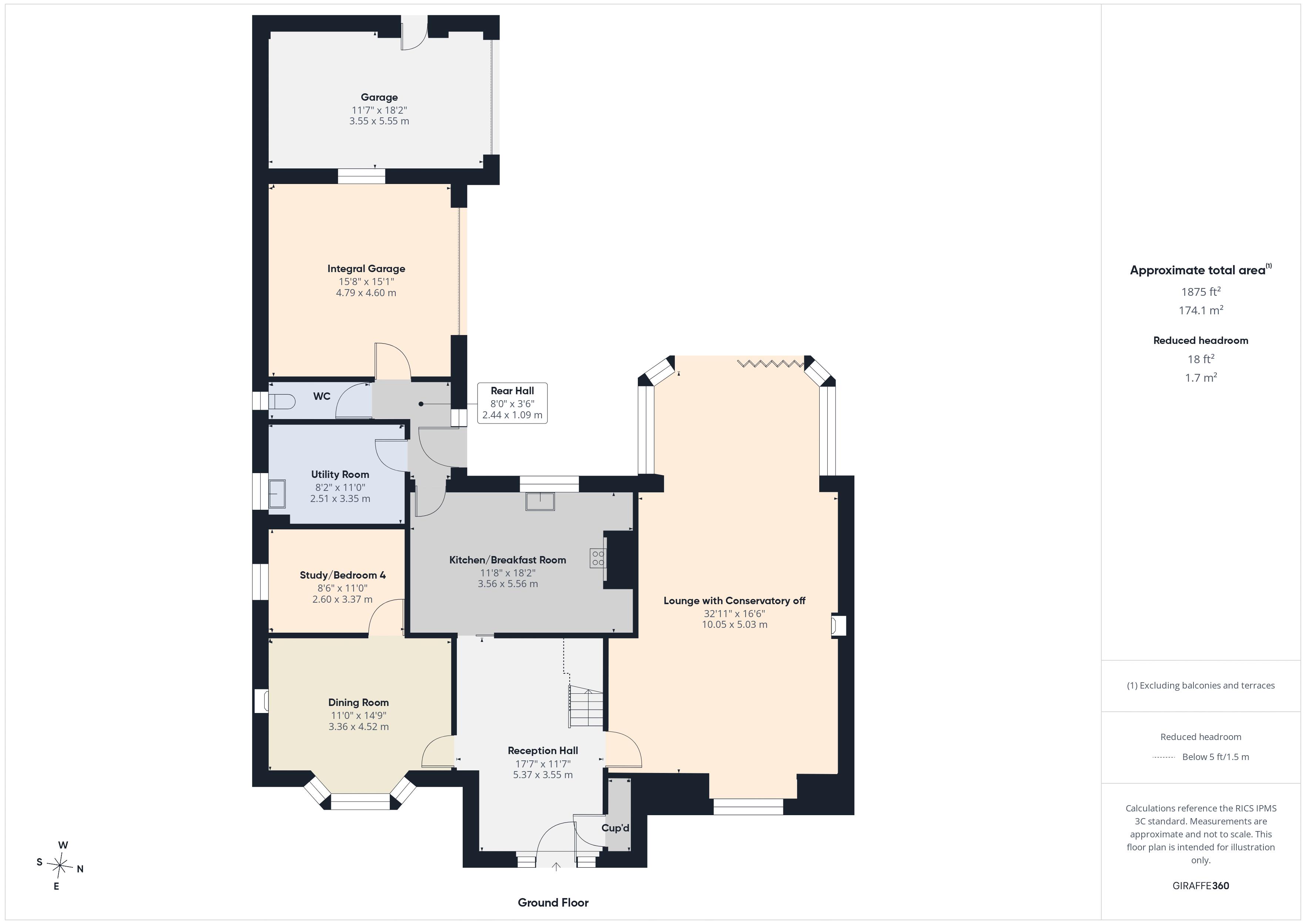 Ty Cambria, Heol Caegwyn, Nr. Cross Hands floorplan