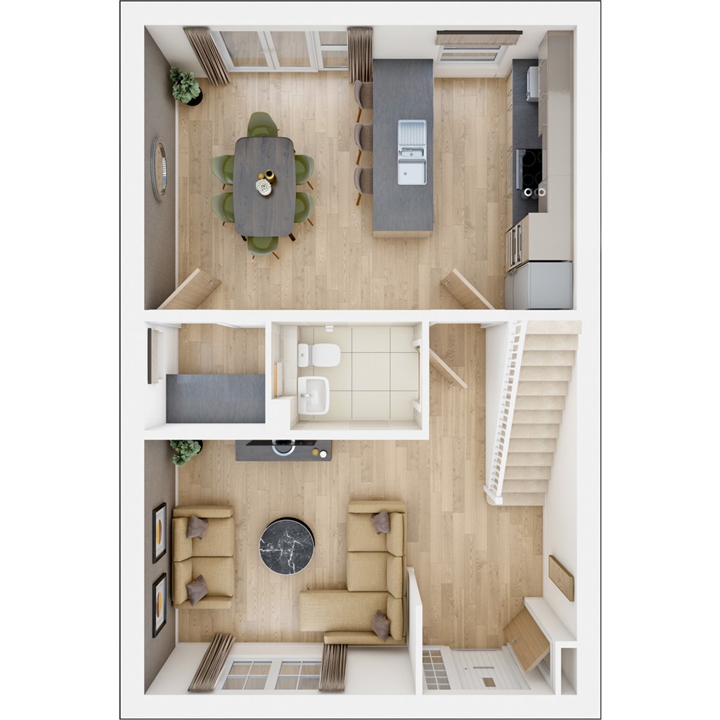 The Ayleford - Plot 289, Alresford Down, Sun Lane, New Alresford, Winchester floorplan