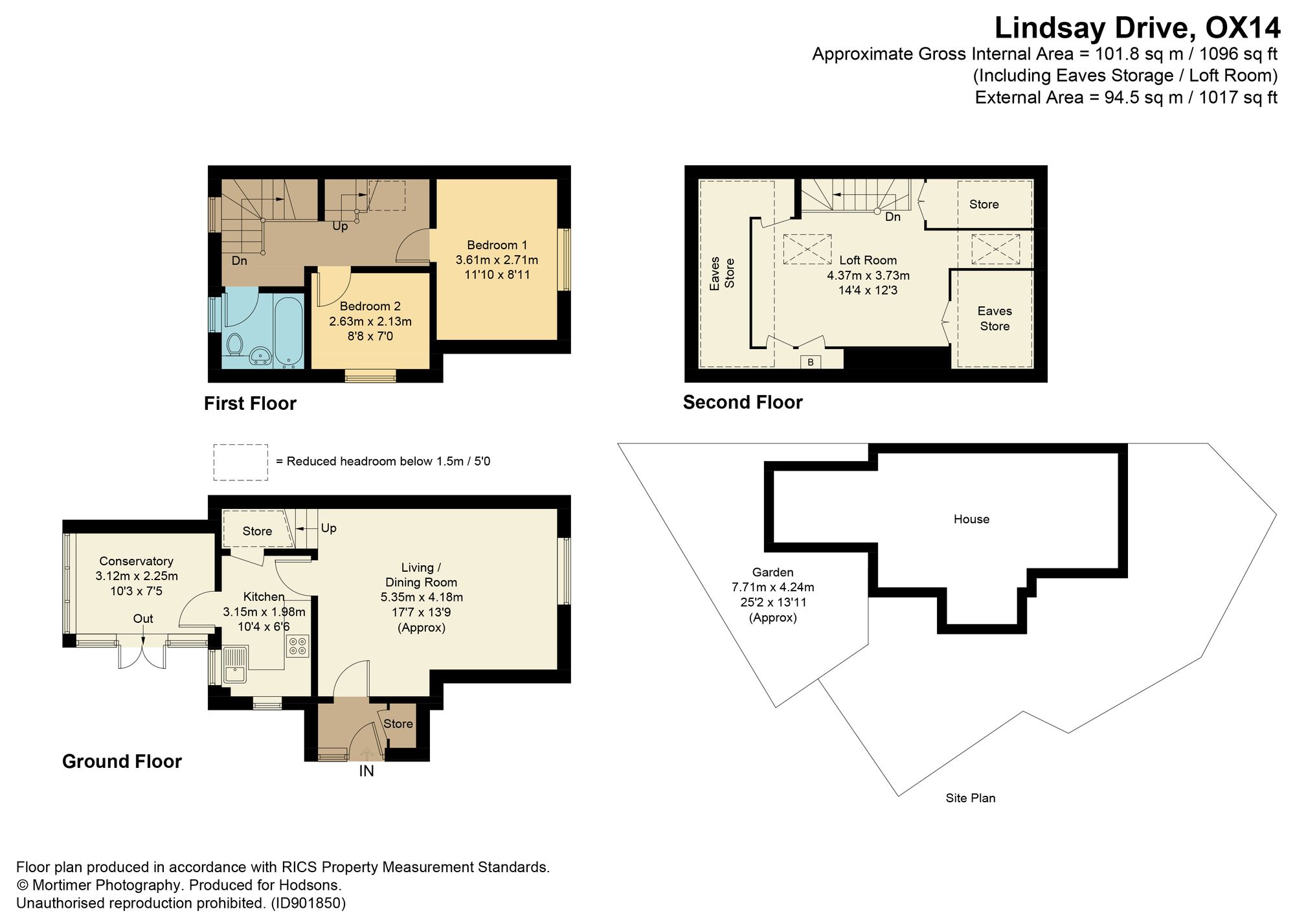 74 Lindsay Drive, Abingdon floorplan