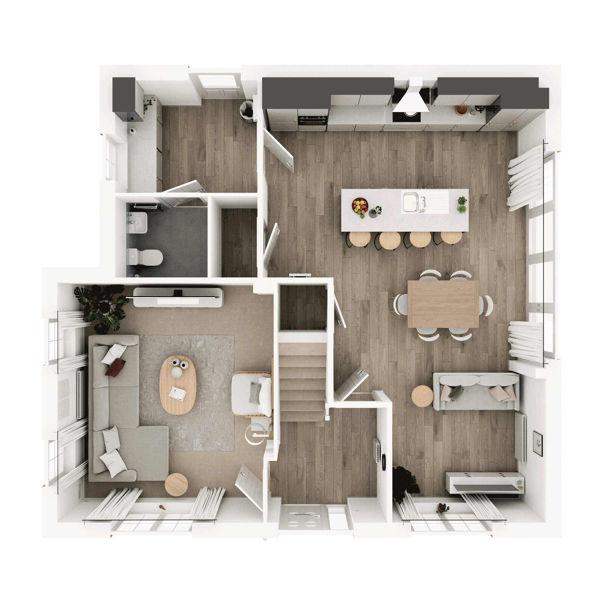 Plot 580, Cantley floorplan