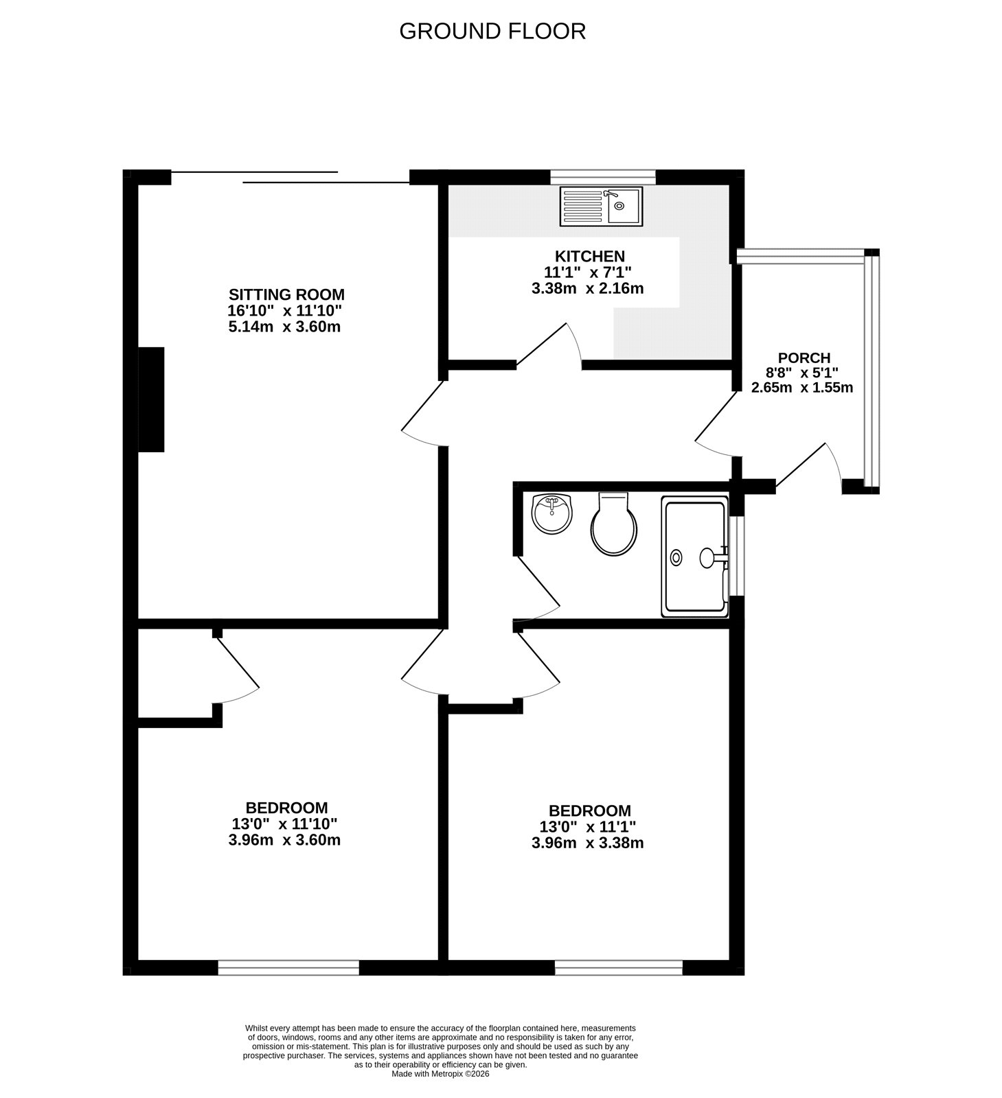 39, Legge Crescent, Hampshire floorplan