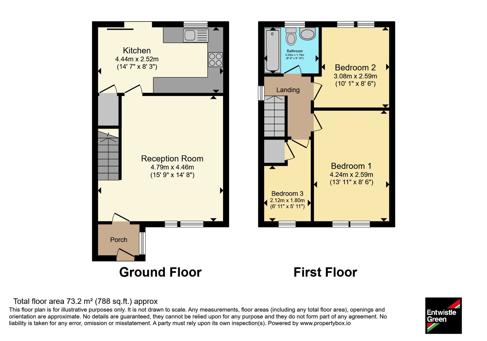 Mellor Close, Runcorn floorplan