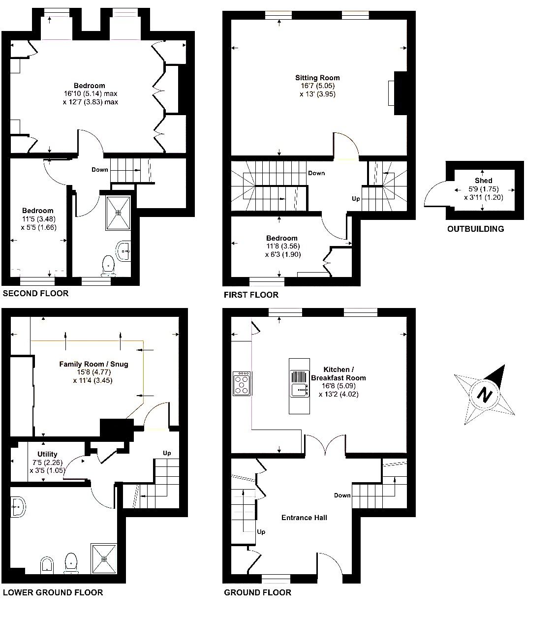 43, West Street, Farnham floorplan