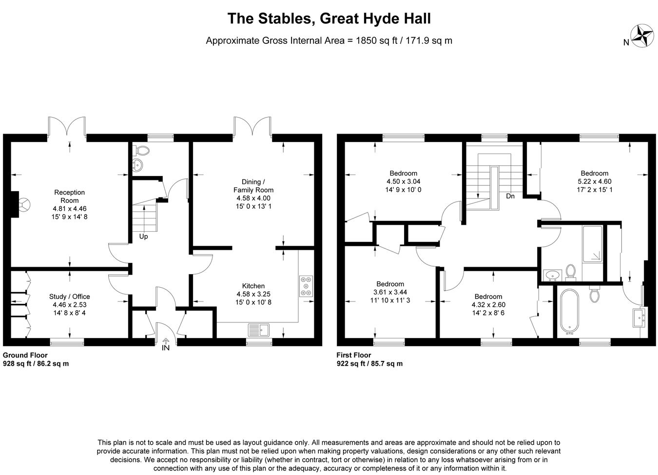 Hatfield Heath Road, Sawbridgeworth floorplan