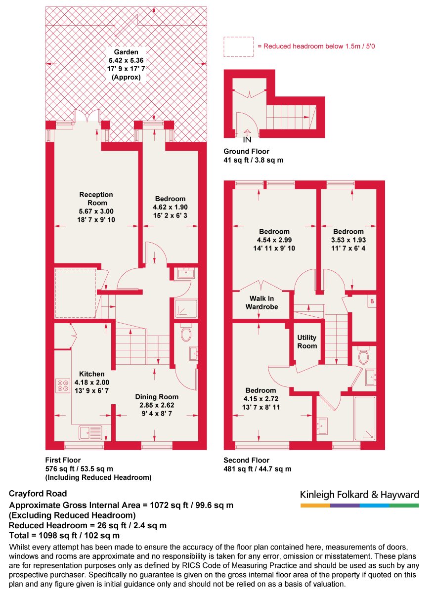 10, Bakers Field, London floorplan