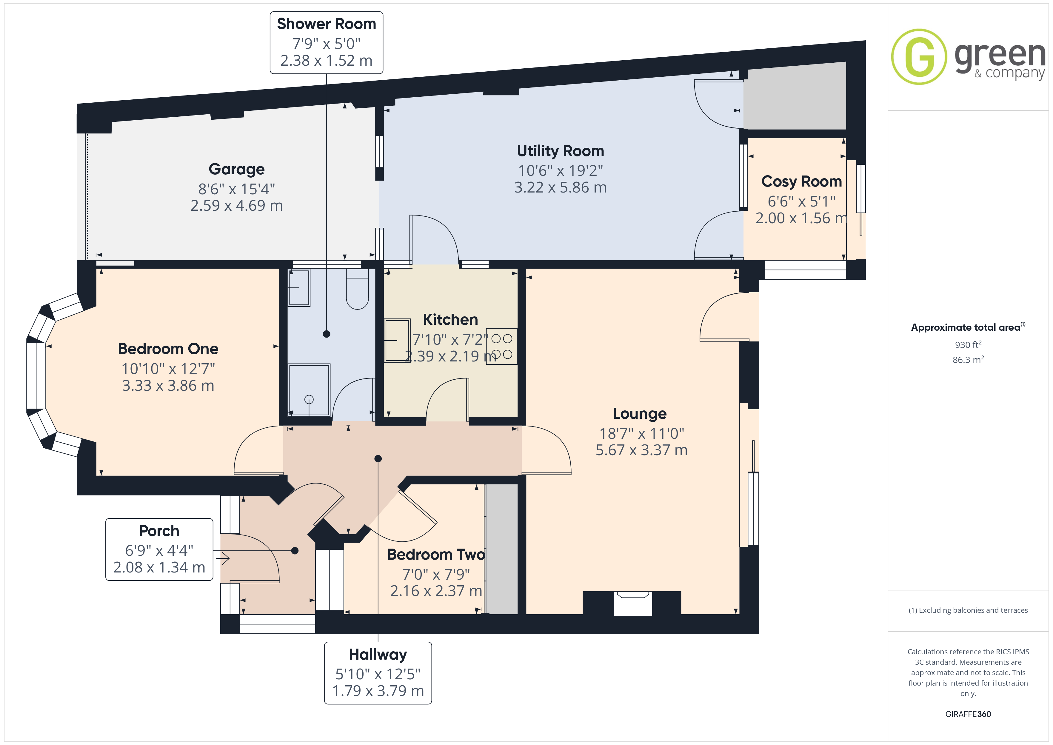 5, Heathland Avenue, Birmingham floorplan