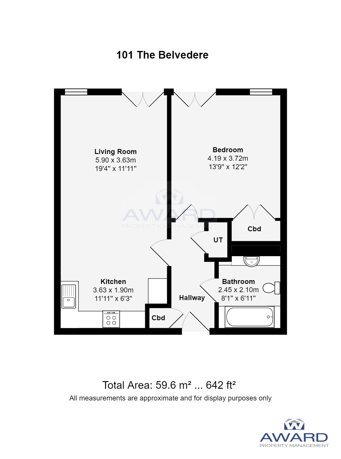 101, The Belvedere, Cambridge floorplan