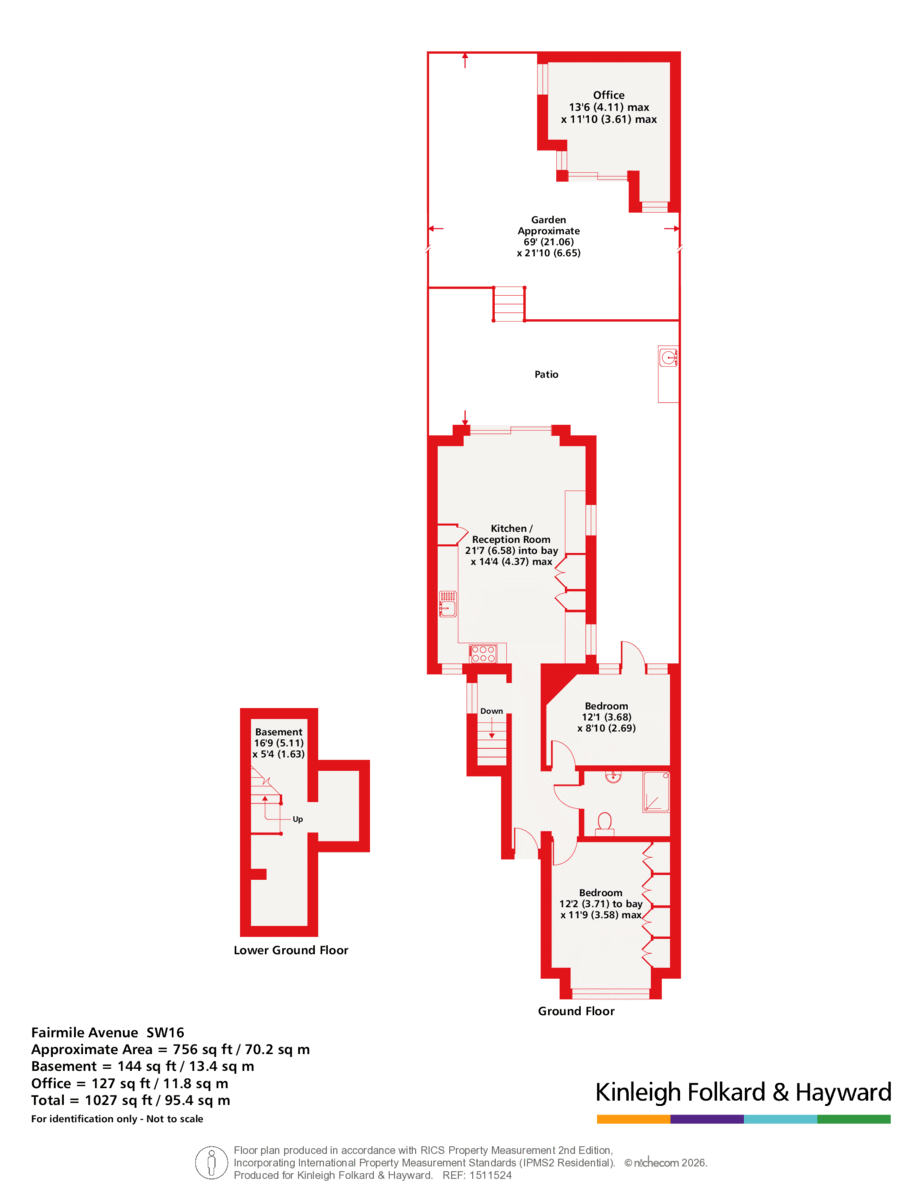 Flat A, 28, Fairmile Avenue, London floorplan